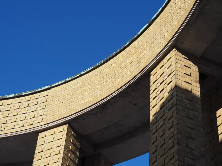 Koning Albert I-monument in Nieuwpoort (België)